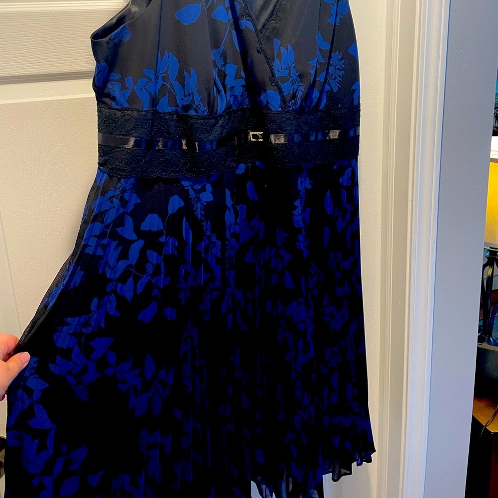 Black / Blue Lane Bryant Dress.